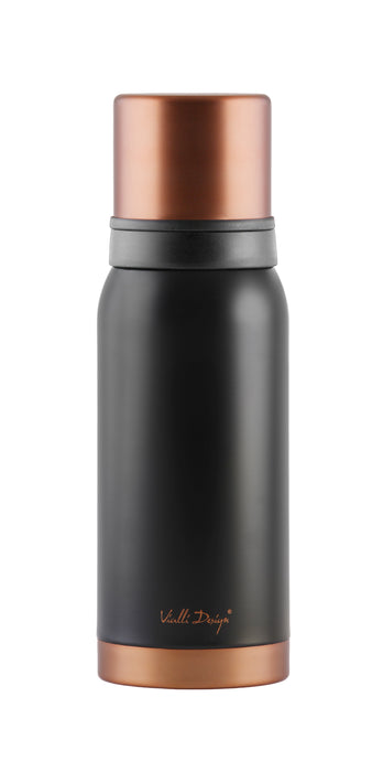Vialli Design Thermos black rose gold 1l FUORI 28098