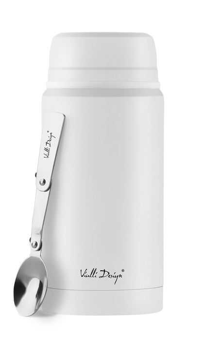 Vialli Design Lunch thermos white 750ml FUORI 28104