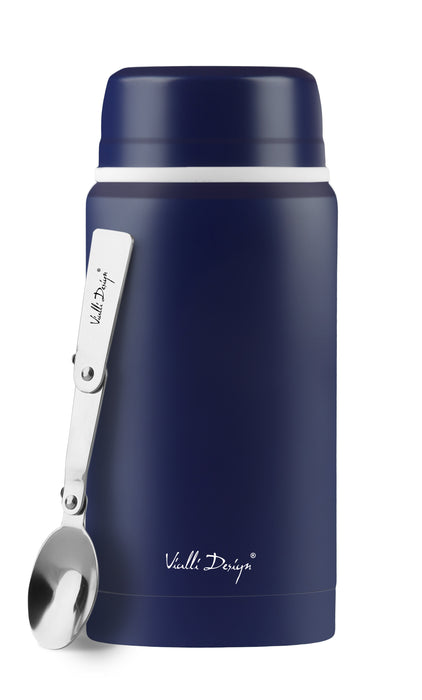 Vialli Design Lunch thermos navy blue 750ml FUORI 28142