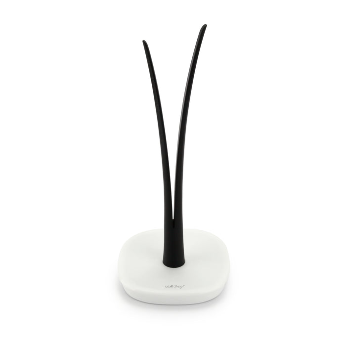 Vialli Design Paper roll holder black-white LIVIO 28371