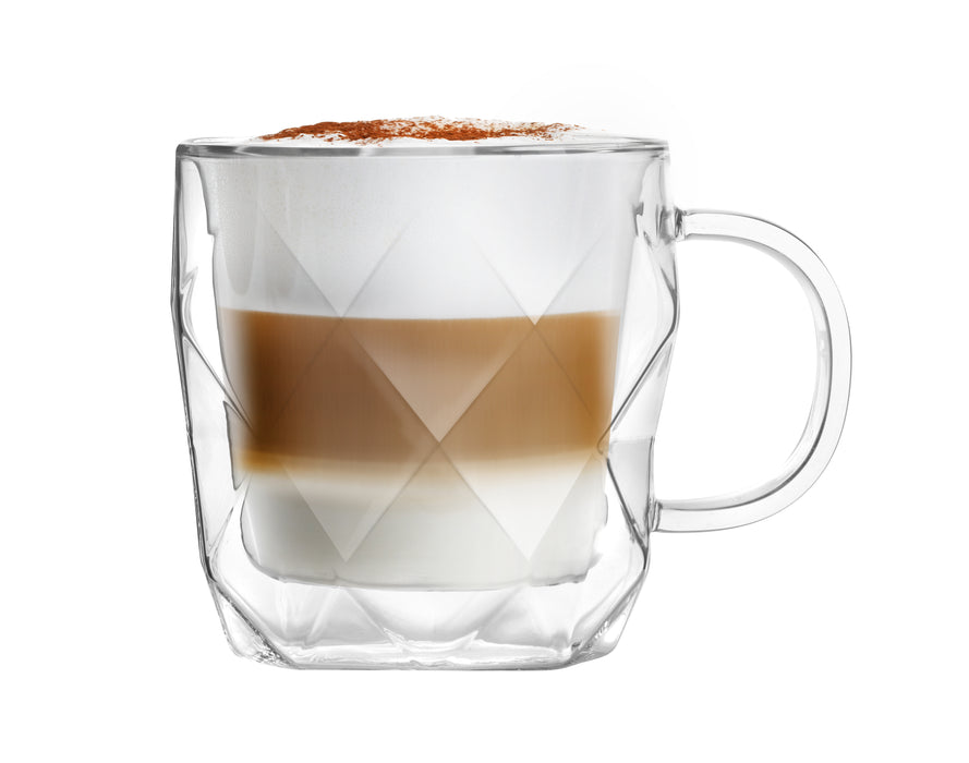 Vialli Design Double wall mug 450ml GEO 28517