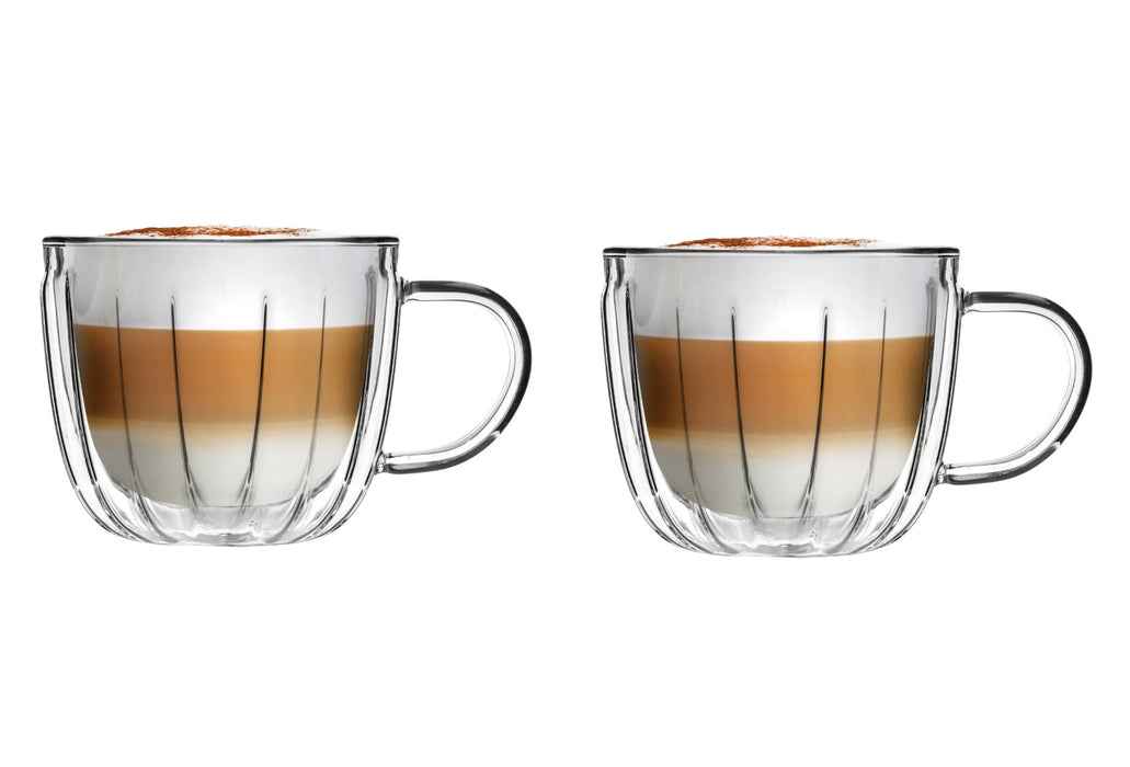 Vialli Design SET of 2 double wall glasses 350ml TULIP 28791