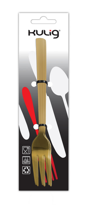 Kulig Piano gold cake fork 3 pieces pendant 29446