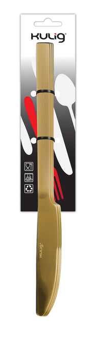 Kulig Piano gold 3 piece dinner knife pendant 29477