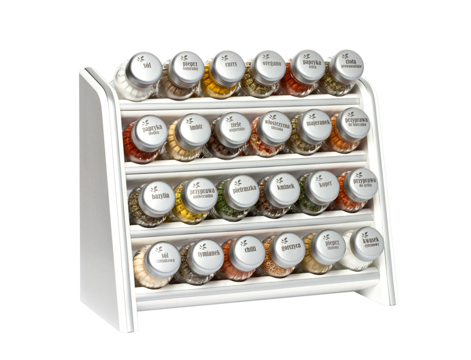 Gald Silver Line 24NS spice shelf white matte. 20175