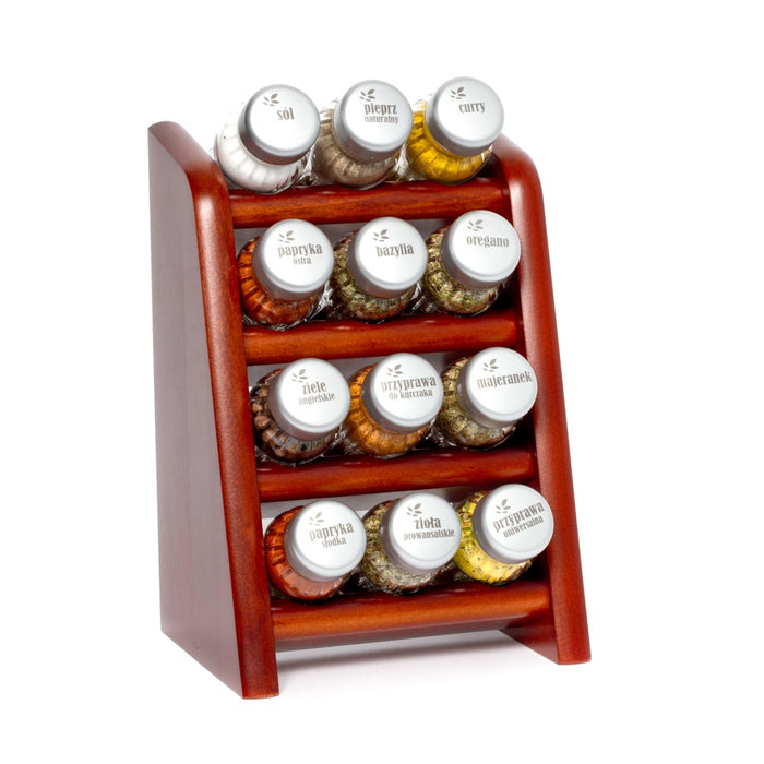 Gald Spice shelf 12N 4S matte brown. 20243