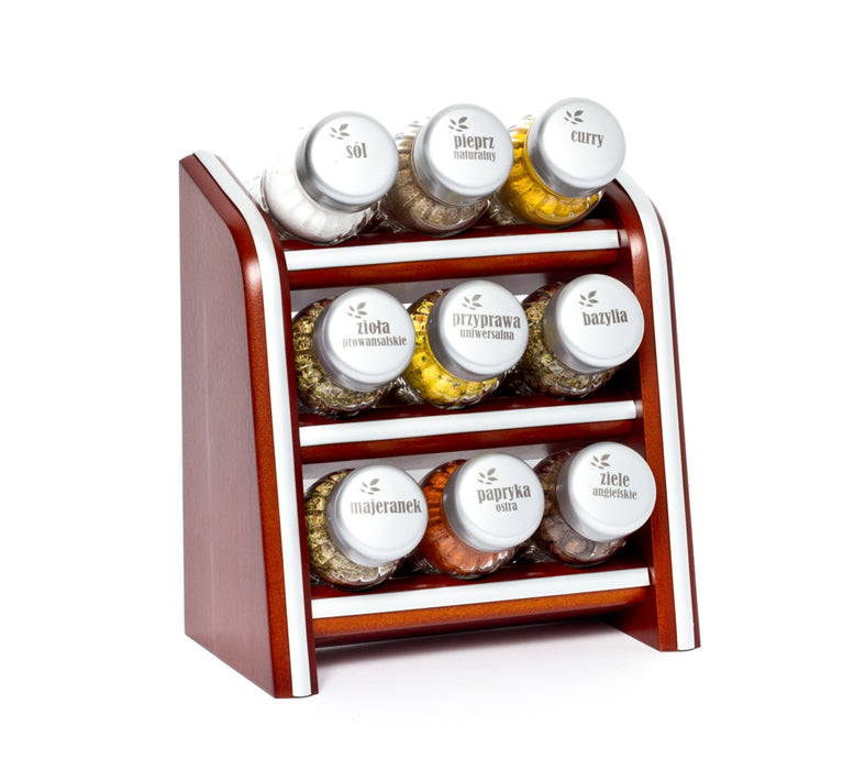 Gald Silver Line 9NS spice shelf matte brown. 20267