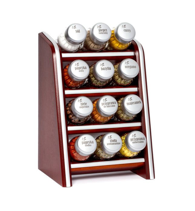 Gald Silver Line 12N 4S spice shelf matte brown. 20281
