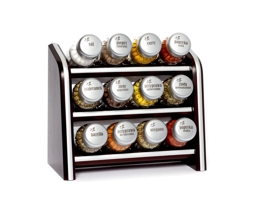 Gald Silver Line 12N 3S venge matte spice shelf. 21035