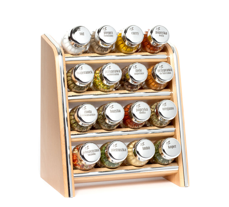 Gald Silver Line 16NS natural gloss spice shelf 21264