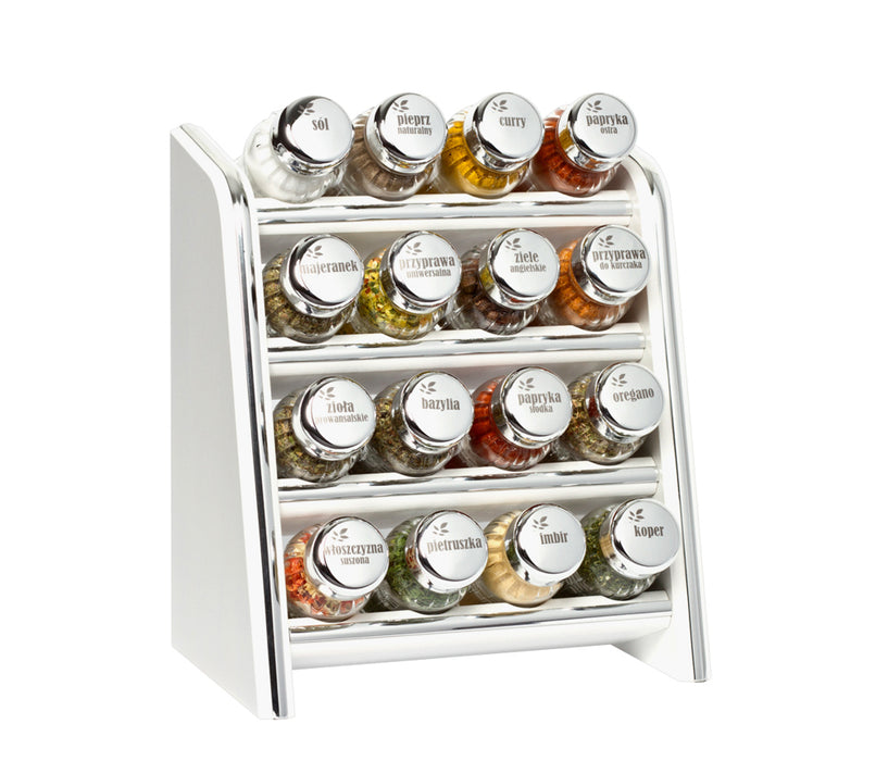 Gald Silver Line 16NS spice shelf white gloss 21295