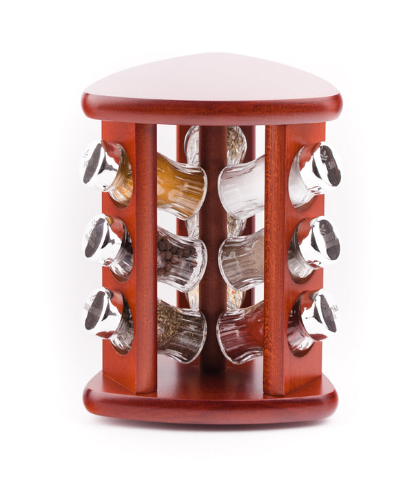 Gald Rotary spice rack 9TS brown gloss 21445