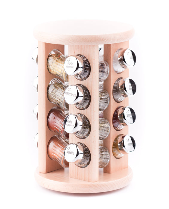 Gald Rotary spice rack 16IIS natural gloss 21516