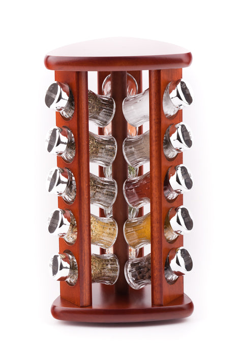 Gald Rotary spice rack 15S bronze gloss 22490