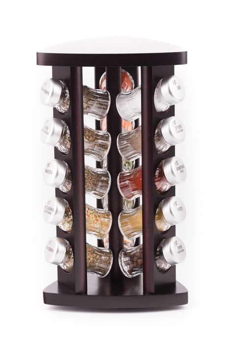 Gald Rotary spice rack 15S venge matte. 22520