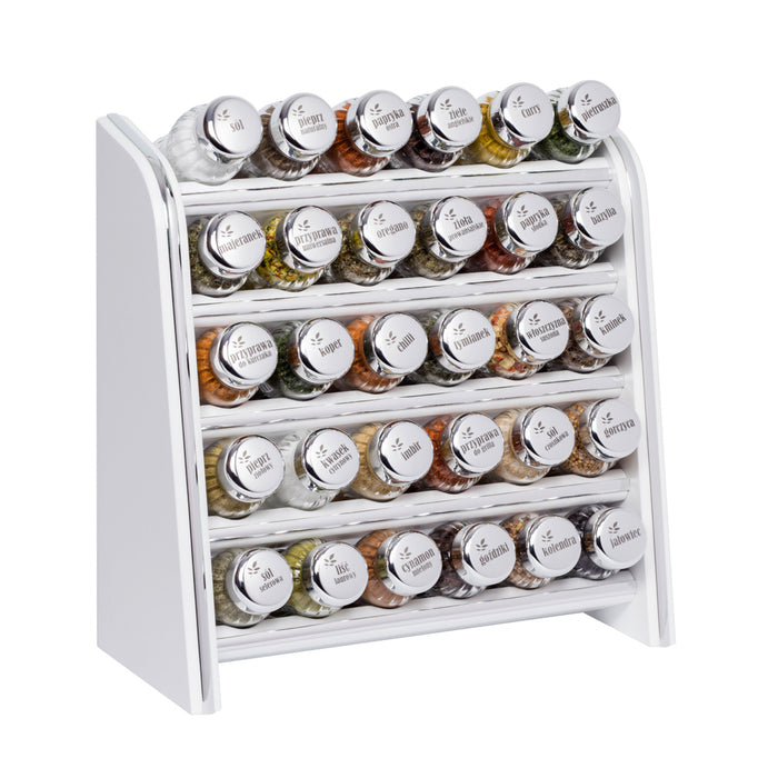Gald Silver Line 30NS spice shelf white gloss 25705