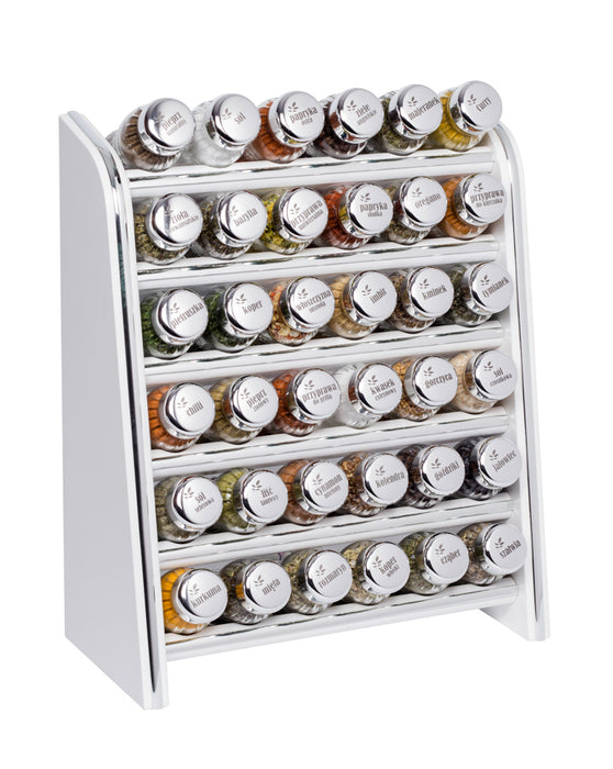Gald Silver Line 36NS spice shelf white gloss 25781