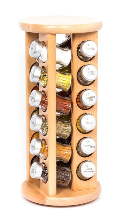 Gald Revolving spice rack 24S natural matte. 26139