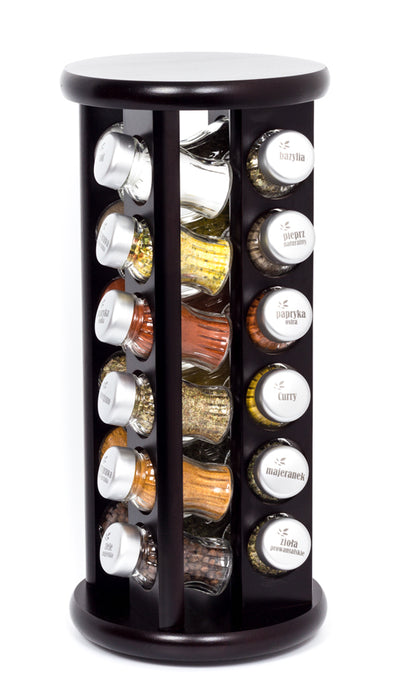 Gald Rotary spice rack 24S venge matte. 26153