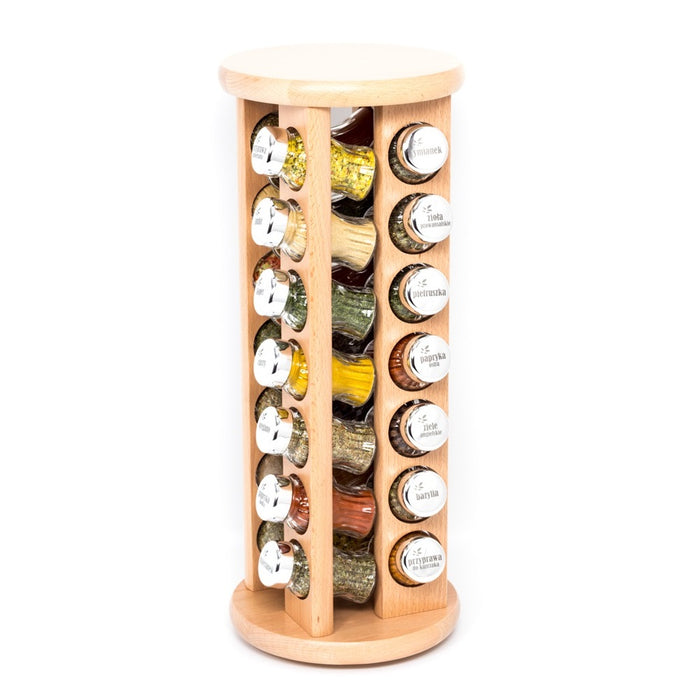 Gald Rotary spice rack 28S natural gloss 26221