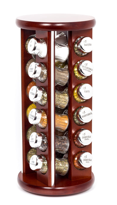 Gald Silver Line 24S rotary spice rack bronze gloss 26283