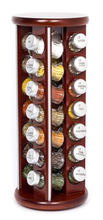 Gald Silver Line 28S matte bronze rotating spice rack. 26368