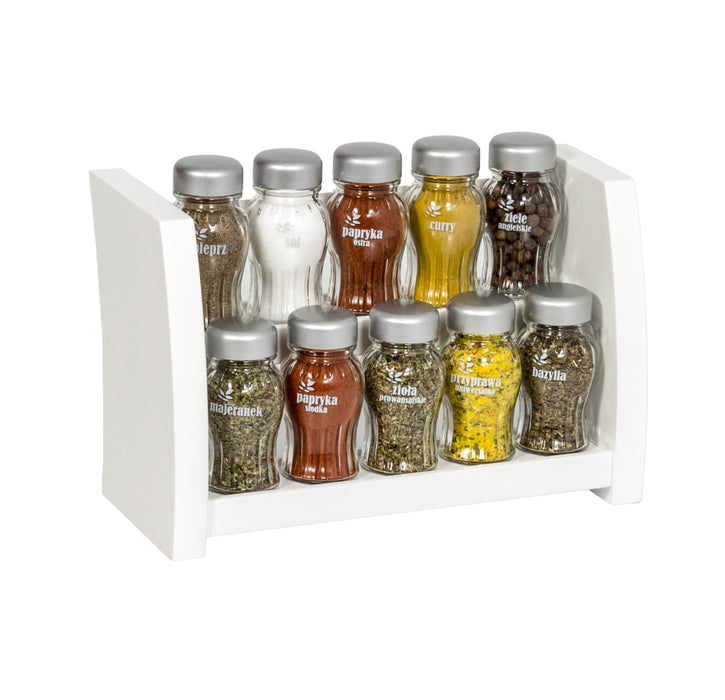 Gald Flipper 10II spice shelf matte white. 26856