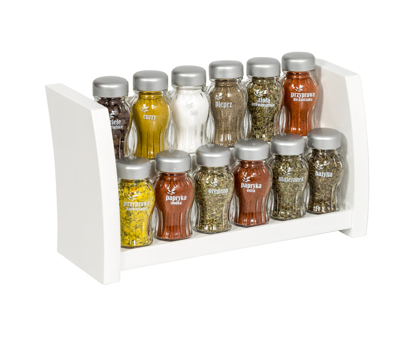 Gald Flipper 12II spice shelf matte white. 26931