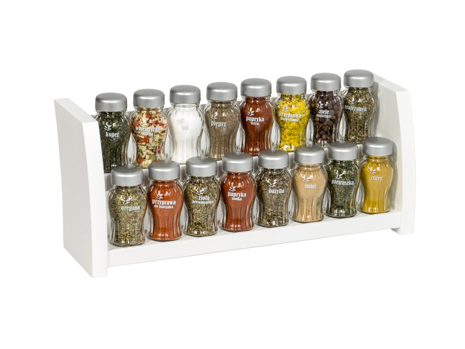 Gald Flipper 16II spice shelf matte white. 27013