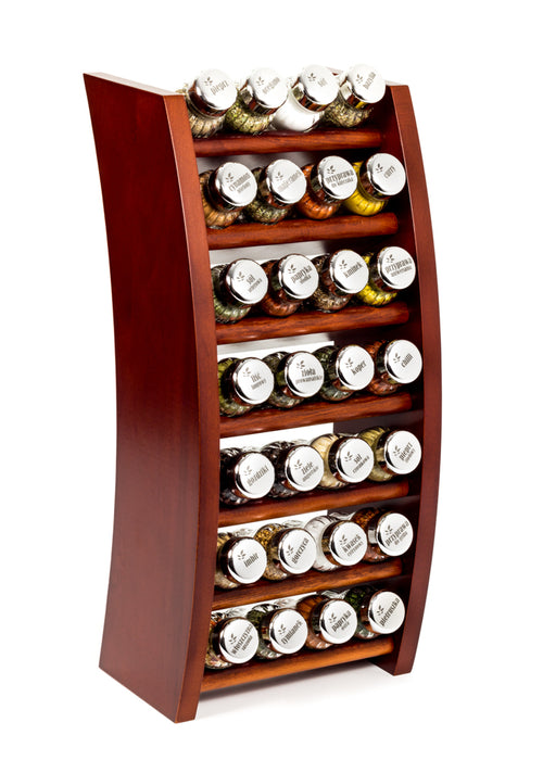 Gald Spice shelf Flipper 28 4K P7 brown gloss 27921