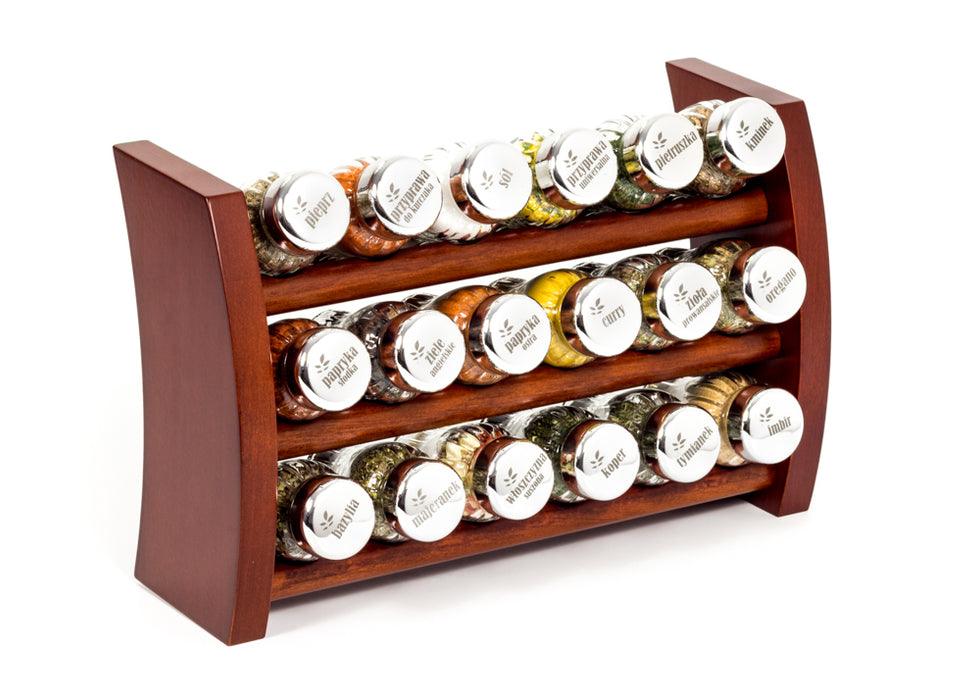 Gald Spice shelf Flipper 18 6K P3 brown gloss 28560