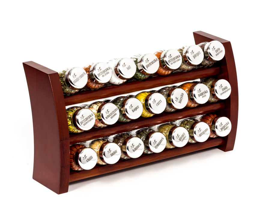 Gald Spice shelf Flipper 21 7K P3 brown gloss 29048