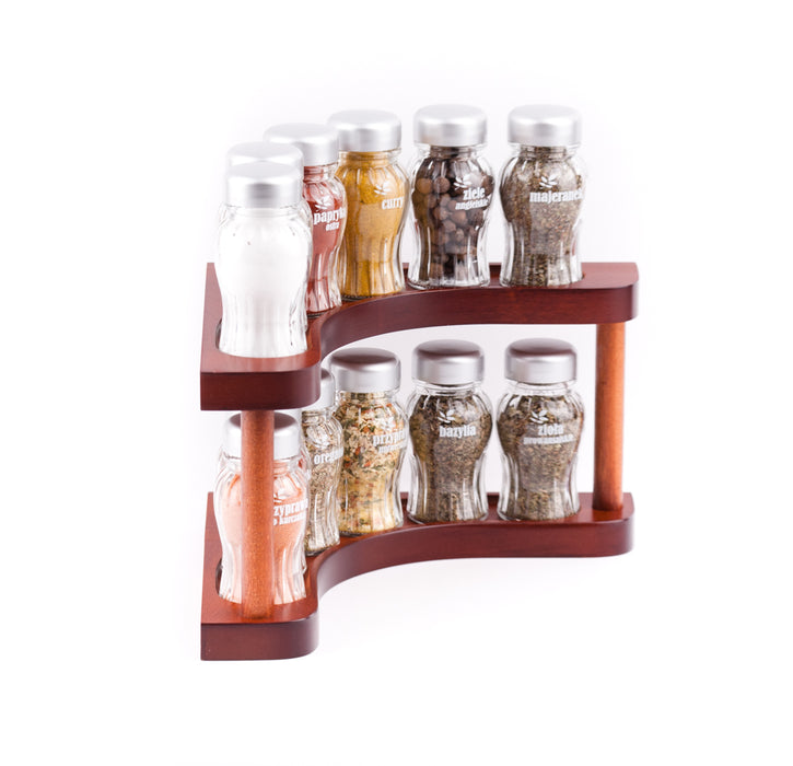 Gald Corner spice shelf 12S matte bronze. 98366