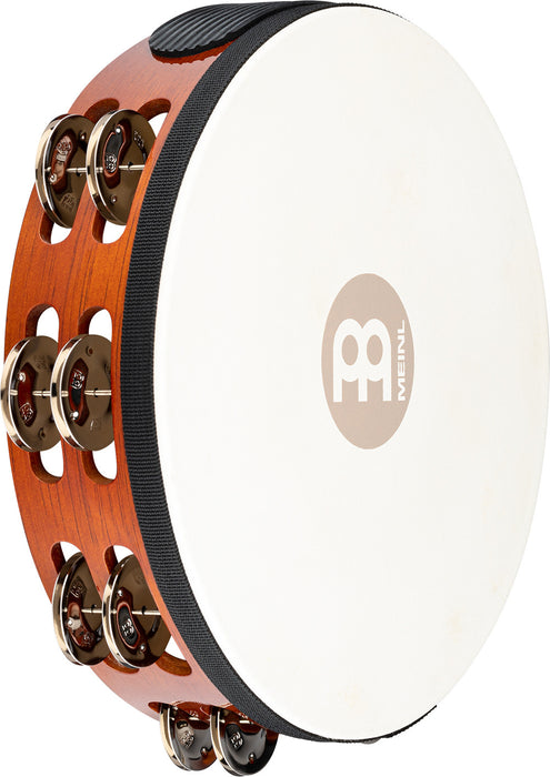 MEINL Percussion Traditional Wood Series Headed Tambourine - 10"