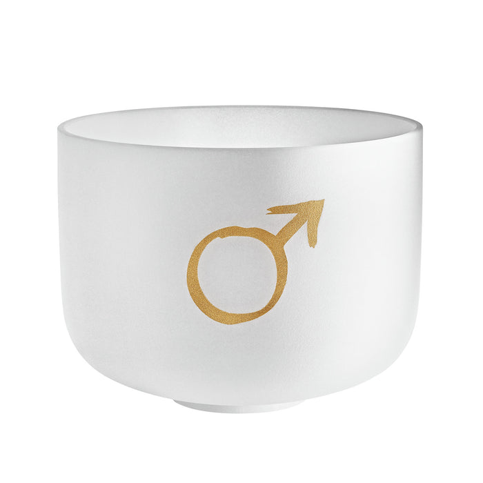 MEINL Sonic Energy Planetary Tuned Crystal Singing Bowl 12" - Mars/144.72 Hz