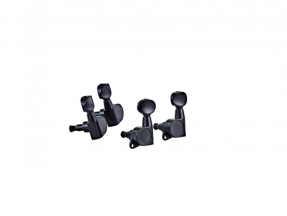 ORTEGA Die-Cast Ukulele Tuning Machines - Gloss Black
