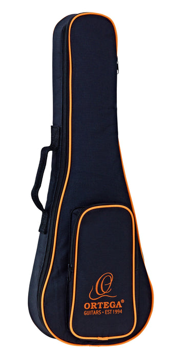 ORTEGA Economy Series Pineapple-Ukulele-Bag - Black/Orange
