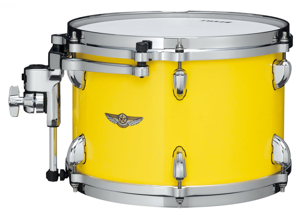 TAMA STAR Walnut Rack Tom 13" x 10" - Sunny Yellow Lacquer/Chrome HW