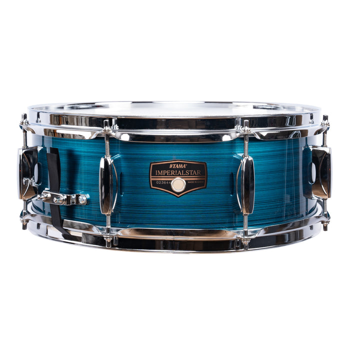 TAMA Imperialstar Snare Drum 14" x 5" - Hairline Blue/Chrome HW