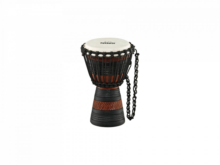 NINO Percussion Earth Rhythm Series Original African Style Rope Tuned Wood Djembe - 7"