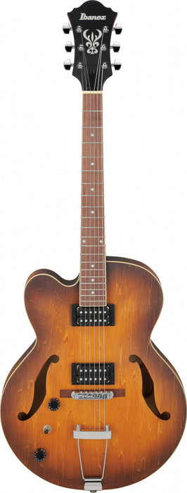 IBANEZ Artcore AF Hollowbody Guitar 6-String Lefty - Tobacco Flat