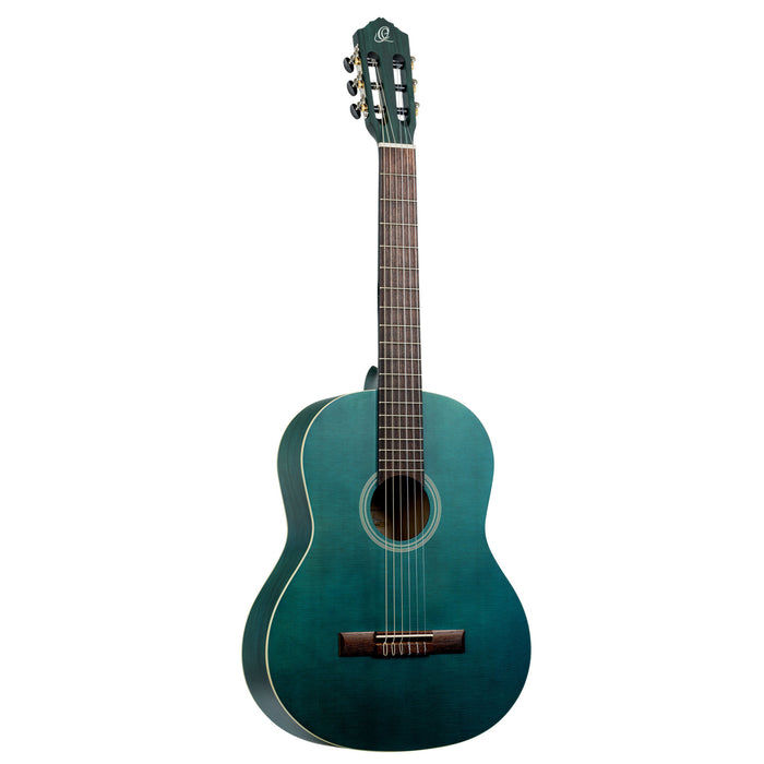 ORTEGA Student Series 4/4 Classic Guitar 6-String - Ocean Blue