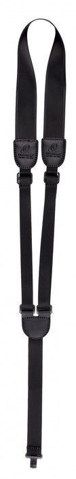ORTEGA Nylon Guitar Strap with Support Hook - Black