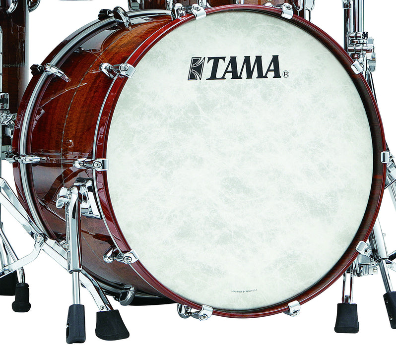 TAMA STAR Bubinga Bass Drum 20" x 16" - Sunset Australian Acacia Burst/Chrome HW/Drum Hoop Matched/with Inlay (outside)