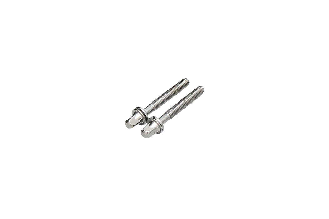 TAMA Tension bolt W7/32xL42mm w/ metal washer (2pcs/set) - Brushed Nickel
