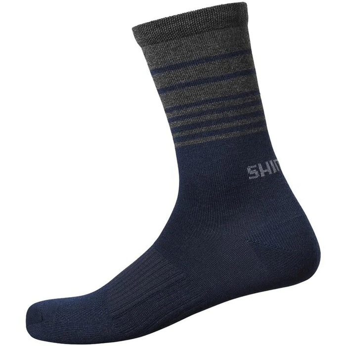 Shimano Original Wool Tall SocksNavy L-XL (Size 45-48)