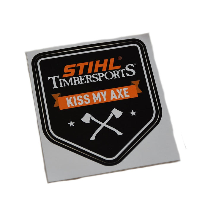 Stihl 0464-757-0001 Sticker "KISS MY AXE"