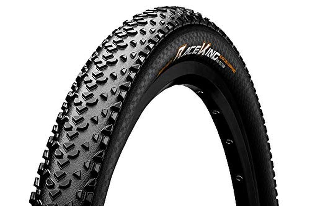 Continental Mountain Bike ProTection Tire - Black Chili, Tubeless, Folding Handmade MTB Performance Tire (26", 27.5", 29"), 27.5 x 2.2, Race King