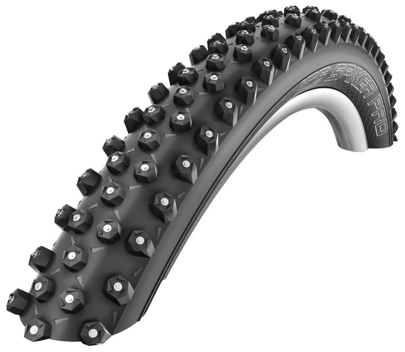 Cicli Bonin Schwalbe Ice Spiker Pro HS 379 Studded Mountain Bicycle Tire (Black - 27.5 x 2.25), 10 002657