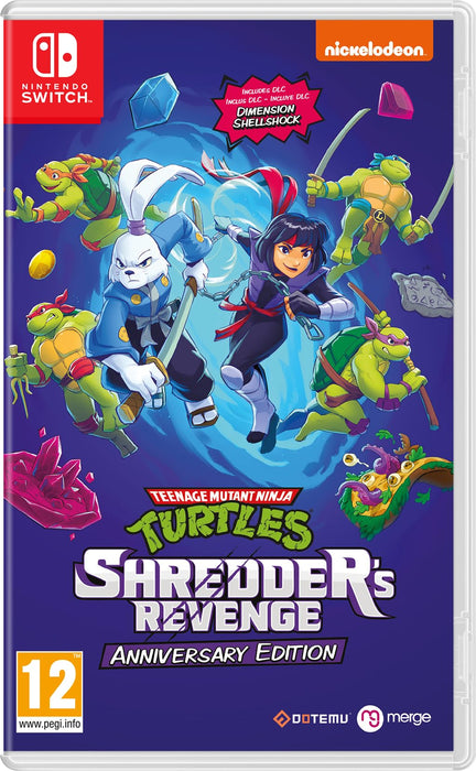 Silver Lining Interactive Teenage Mutant Ninja Turtles: Shredder's Revenge - Anniversary Edition Switch